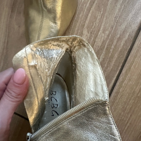 Gold Booties - Picture 4 of 4